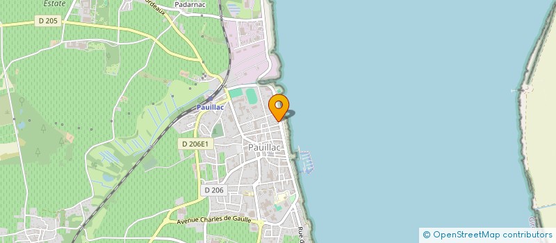 localisation de l'entreprise PAUILLAC MUSCULATION  PAUILLAC