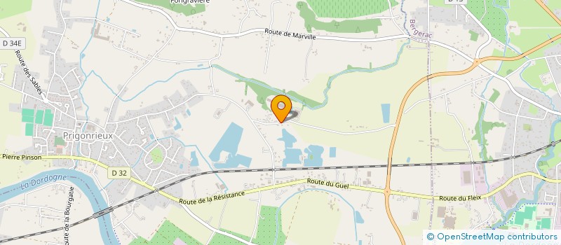 localisation de l'entreprise PAUILLAC TRANSPORTS à PRIGONRIEUX