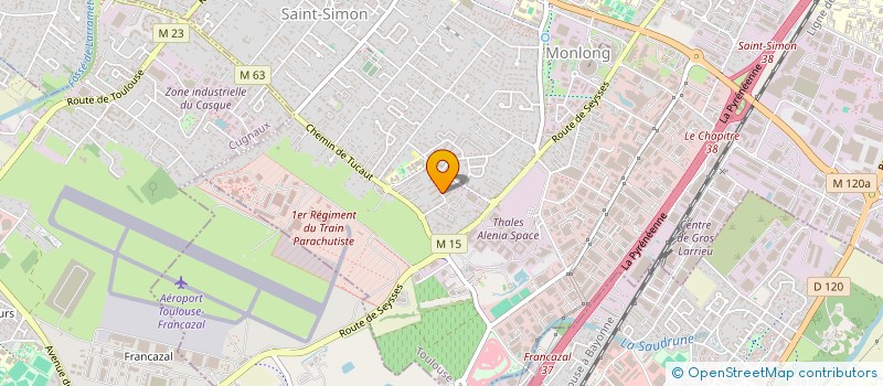 localisation de l'entreprise PAUKELIA à TOULOUSE