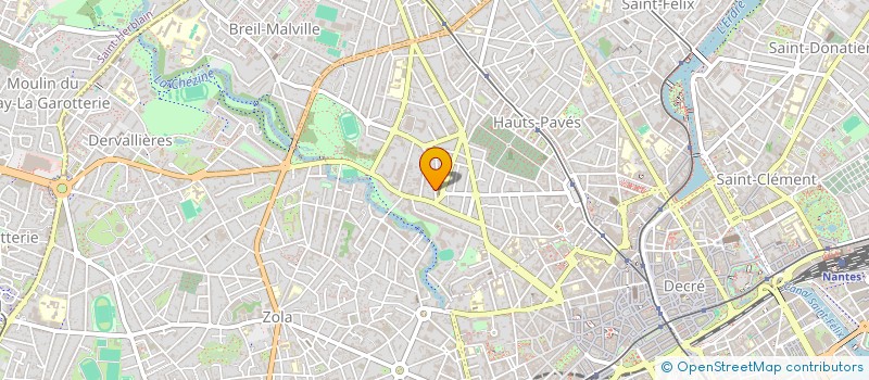 localisation de l'entreprise PAUL 44  CARQUEFOU