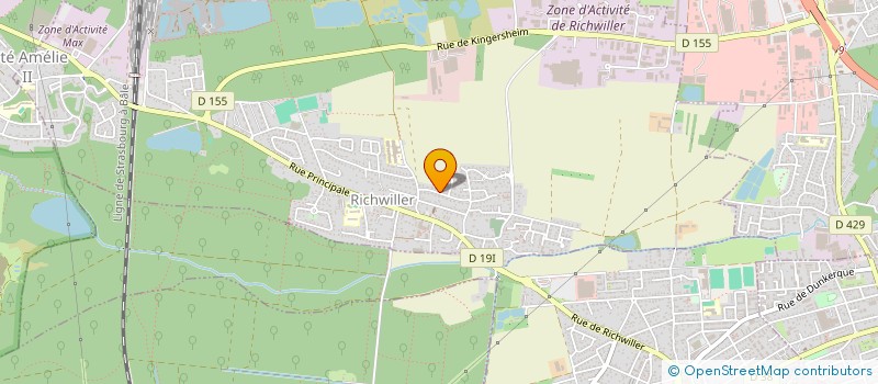 localisation de l'entreprise PAUL  RICHWILLER