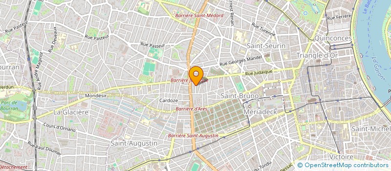 localisation de l'entreprise PAUL  BORDEAUX