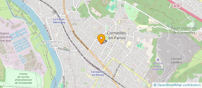 localisation de l'entreprise PAUL  CORMEILLES-EN-PARISIS