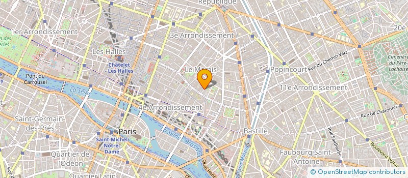 localisation de l'entreprise PAUL ANTONITTI  PARIS