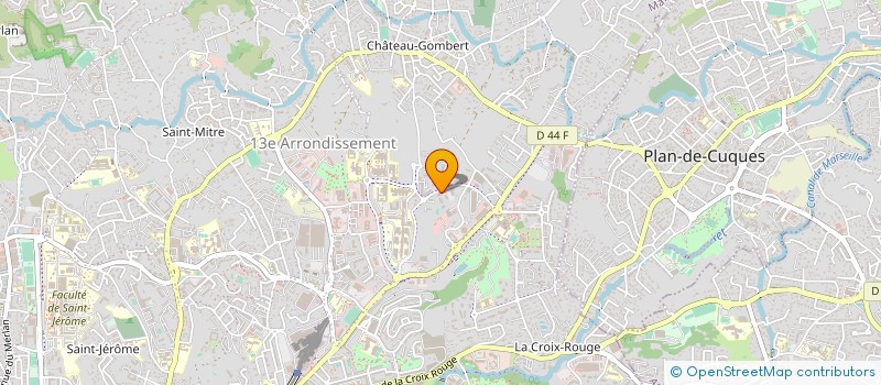 localisation de l'entreprise PAUL'ARCH à MARSEILLE