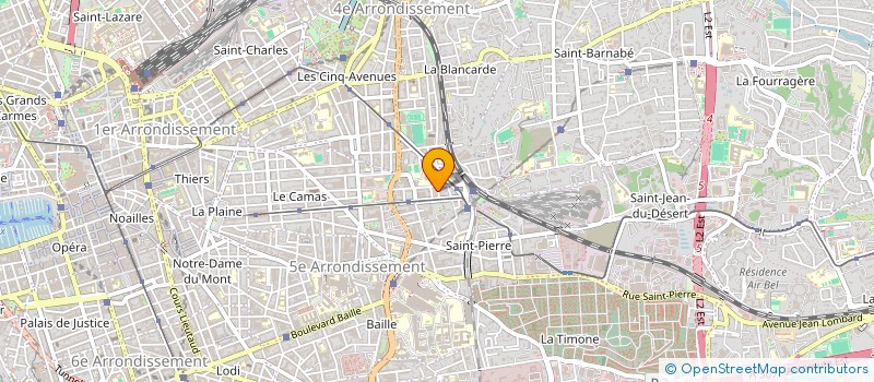 localisation de l'entreprise PAUL AUTO SERVICE à MARSEILLE