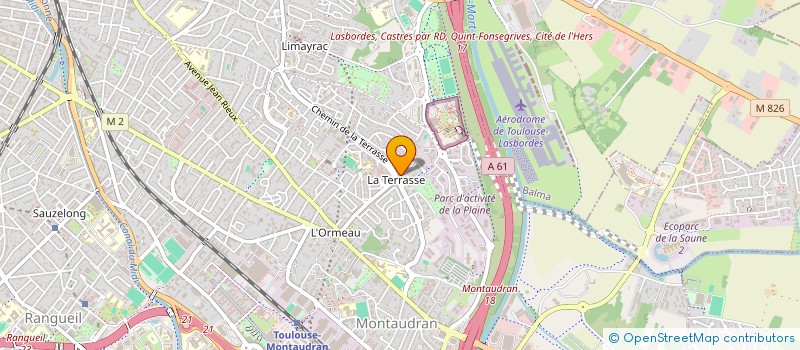 localisation de l'entreprise PAUL BAT à TOULOUSE