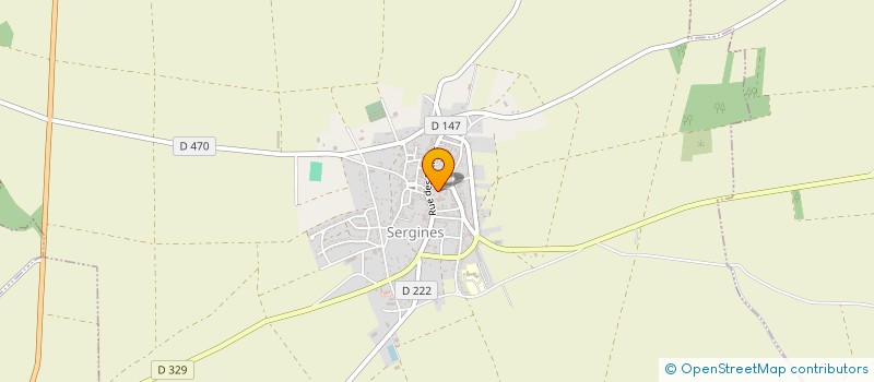 localisation de l'entreprise PAUL BERNEZ à SERGINES