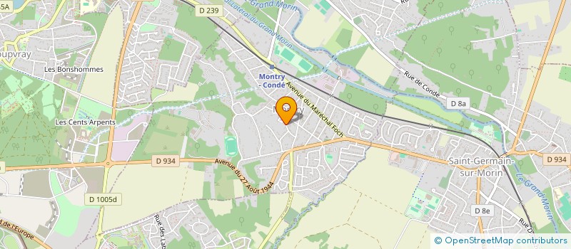 localisation de l'entreprise PAUL BERT  MONTRY