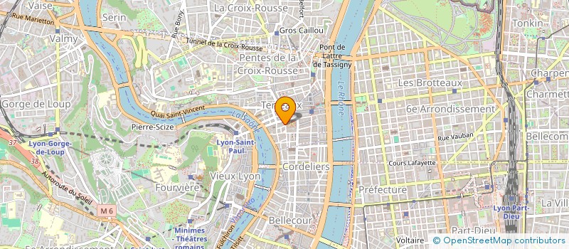 localisation de l'entreprise PAUL BON SARL à LYON