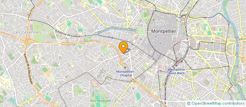 localisation de l'entreprise PAUL BROUSSE  MONTPELLIER