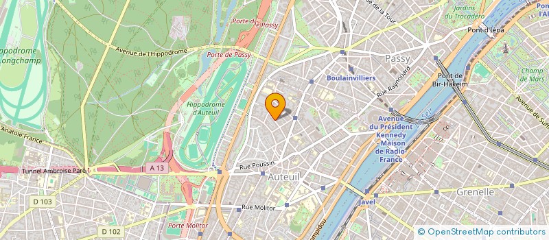 localisation de l'entreprise PAUL CARRIL CONSULTING  PARIS