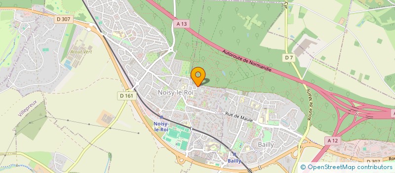 localisation de l'entreprise PAUL CEZANNE à NOISY-LE-ROI