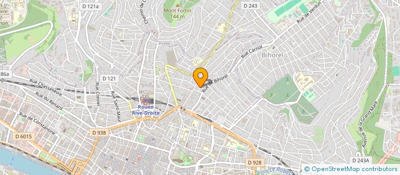 localisation de l'entreprise PAUL CHOBERT  ROUEN