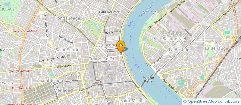 localisation de l'entreprise PAUL DELPECH AVOCAT  BORDEAUX