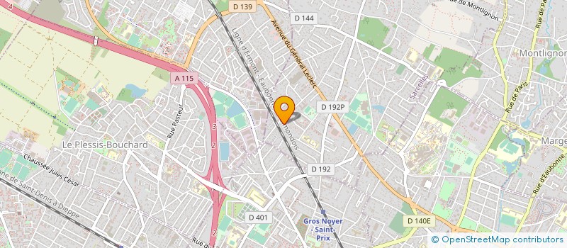 localisation de l'entreprise PAUL DES ROCHES à SAINT-PRIX