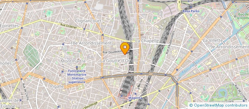 localisation de l'entreprise PAUL DEVARRIEUX ARCHITECTE  PARIS