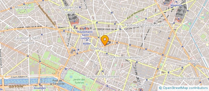 localisation de l'entreprise PAUL DISCHAMP à PARIS