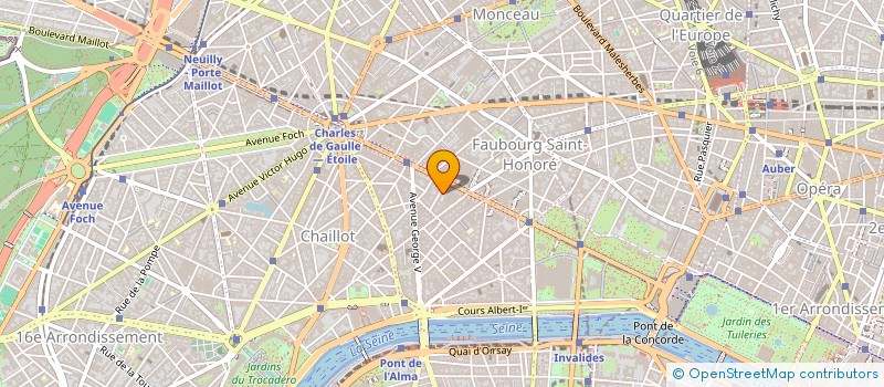 localisation de l'entreprise PAUL EMILE TAILLANDIER CONSEIL à PARIS