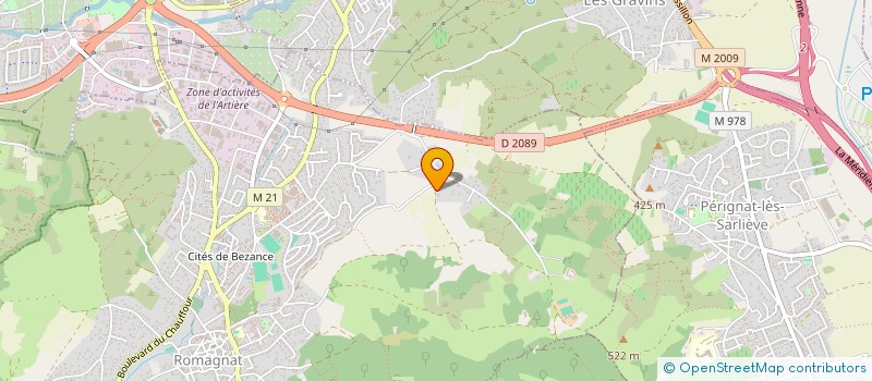 localisation de l'entreprise PAUL ET GASTON  ROMAGNAT