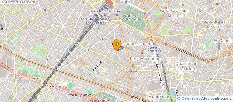 localisation de l'entreprise PAUL ET JULIE 97  PARIS