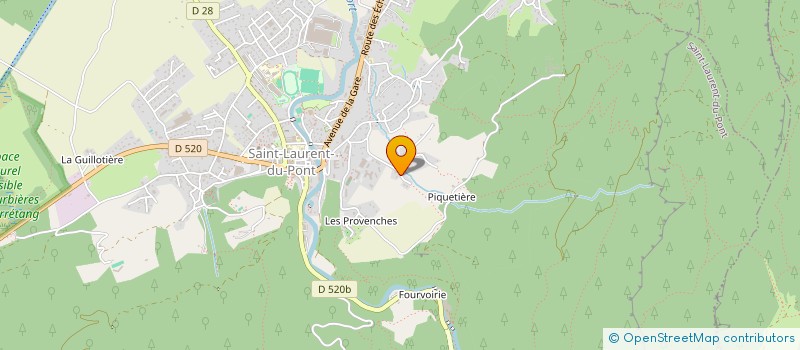 localisation de l'entreprise PAUL ET LOU  SAINT-PIERRE-DE-CHARTREUSE