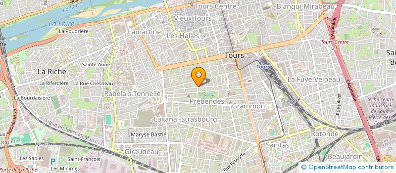 localisation de l'entreprise PAUL ET LOU  TOURS