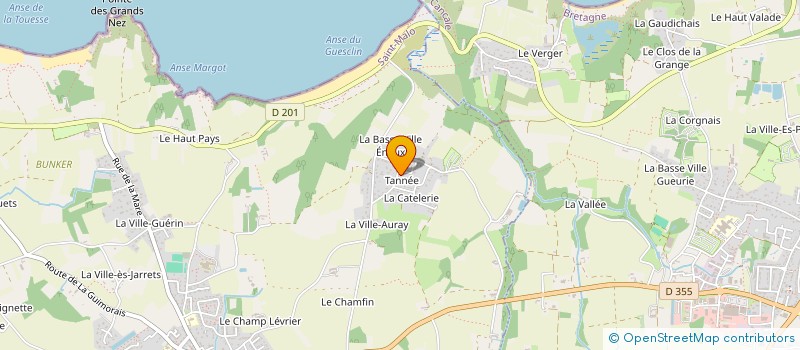 localisation de l'entreprise PAUL ET ZOE  SAINT-COULOMB