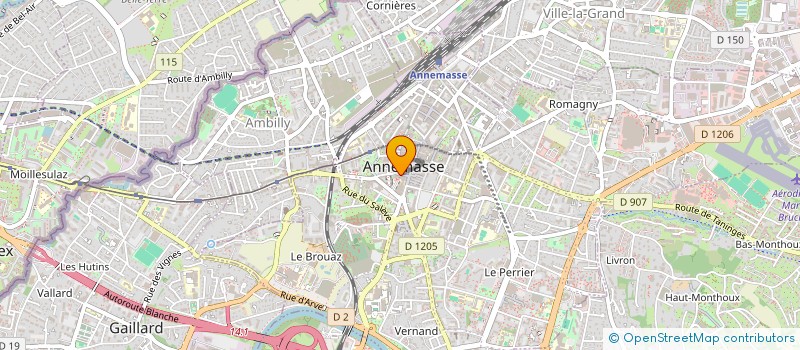 localisation de l'entreprise PAUL FAMILY  ANNEMASSE