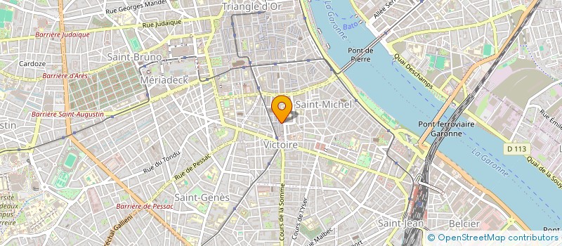 localisation de l'entreprise PAUL FOOD  BORDEAUX