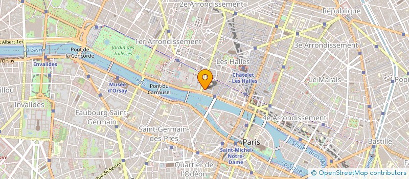 localisation de l'entreprise PAUL GARBOUA INVESTISSEMENTS à PARIS