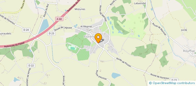 localisation de l'entreprise PAUL GUILLAUME  CASTELNAU-DE-LEVIS