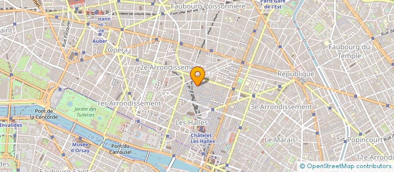 localisation de l'entreprise PAUL GUILLEMET CONSULTING  PARIS