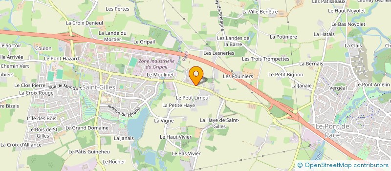 localisation de l'entreprise PAUL IMMO 2 à SAINT-GILLES