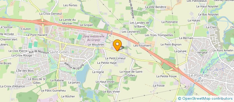 localisation de l'entreprise PAUL IMMO 3 à SAINT-GILLES