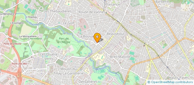 localisation de l'entreprise PAUL INVEST à SAINT-HERBLAIN