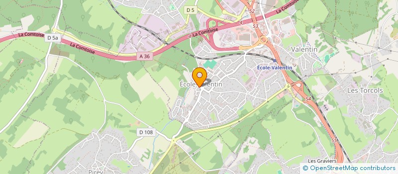 localisation de l'entreprise PAUL JAHIER S A à PIREY