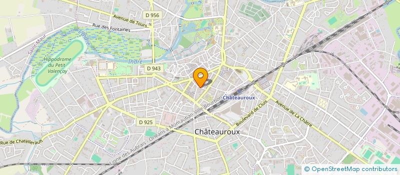 localisation de l'entreprise PAUL-JAMIN à CHATEAUROUX