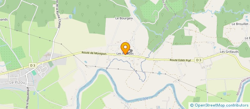 localisation de l'entreprise PAUL JOACHIM  LE PIZOU