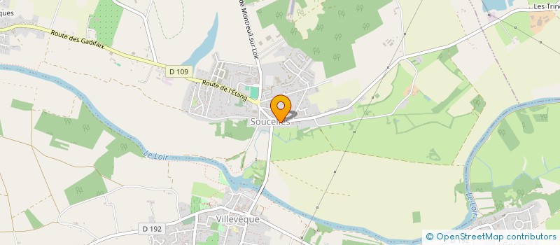 localisation de l'entreprise PAUL LARUE BUSINESS DEVELOPMENT  MAZE-MILON