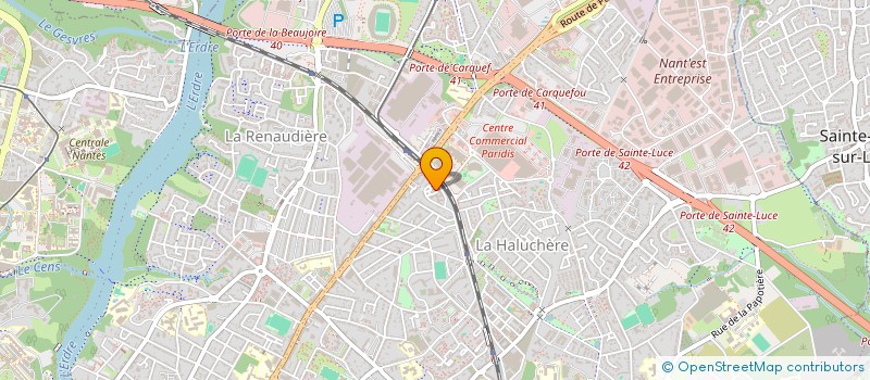 localisation de l'entreprise PAUL LE DROGO à NANTES