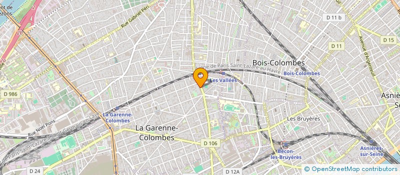 localisation de l'entreprise PAUL LEBEAU GROUPE à LA GARENNE-COLOMBES