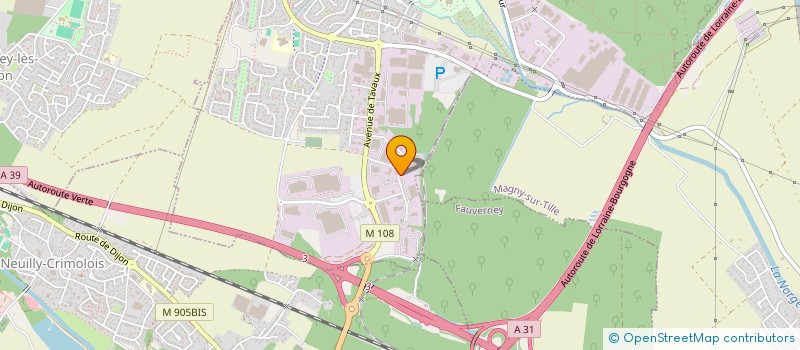 localisation de l'entreprise PAUL LIBBRA DISTRIBUTION à CHEVIGNY-SAINT-SAUVEUR