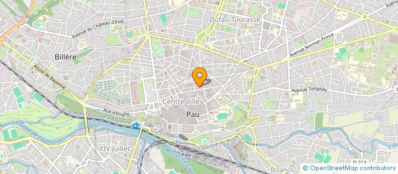 localisation de l'entreprise PAUL LOUISE à PAU