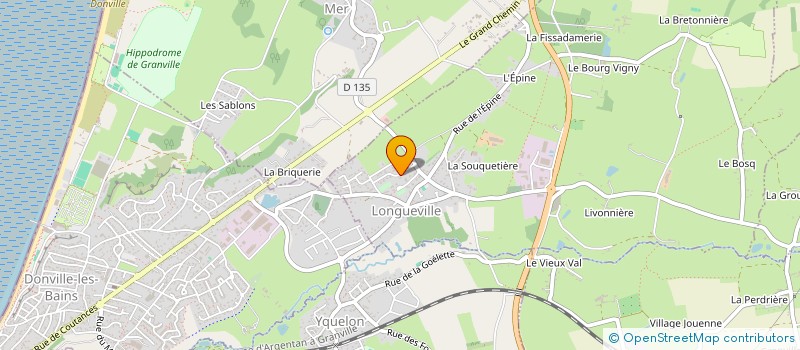 localisation de l'entreprise PAUL-LUCAS à LONGUEVILLE