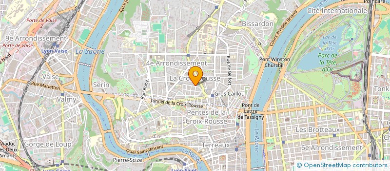 localisation de l'entreprise PAUL MAISSE GEST RESSOURCES HUMAINES à LYON