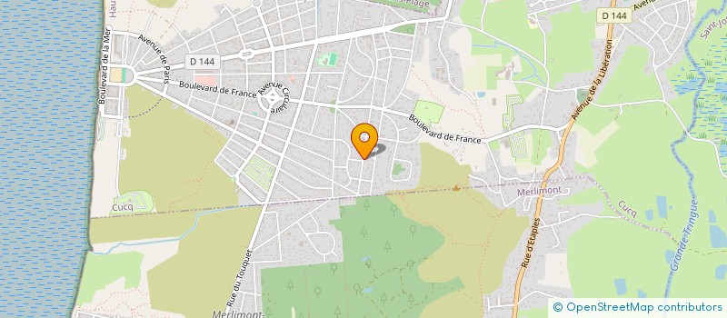 localisation de l'entreprise PAUL MARTIN à CUCQ
