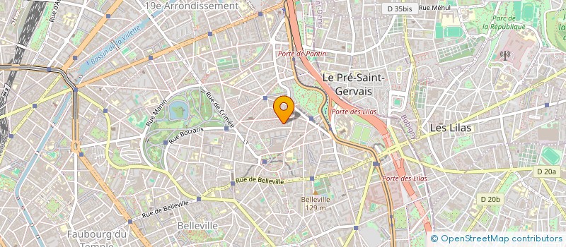 localisation de l'entreprise PAUL MIQUEL EDITING  PARIS