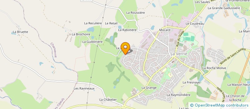 localisation de l'entreprise PAUL & NINA  CHANVERRIE