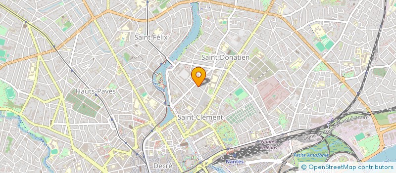 localisation de l'entreprise PAUL OGNON à NANTES